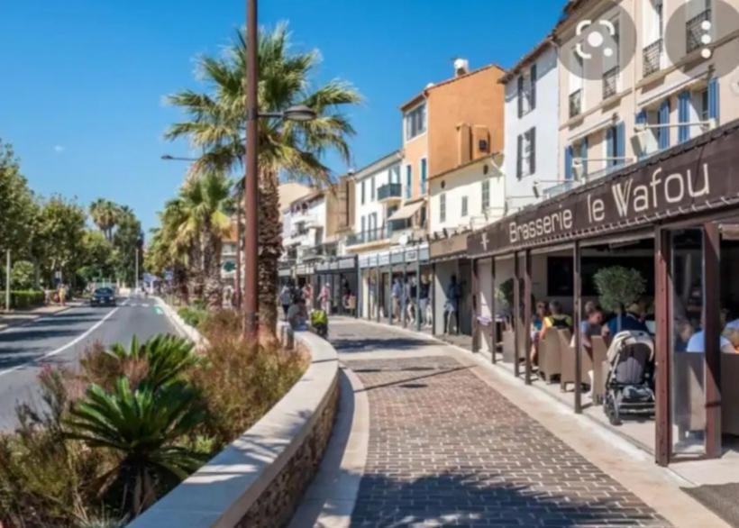 Haut De Villa A 700 Metres De La Plage, Totalement Independant Et Accessible Par Un Escalier Exterieur Sainte-Maxime Eksteriør bilde