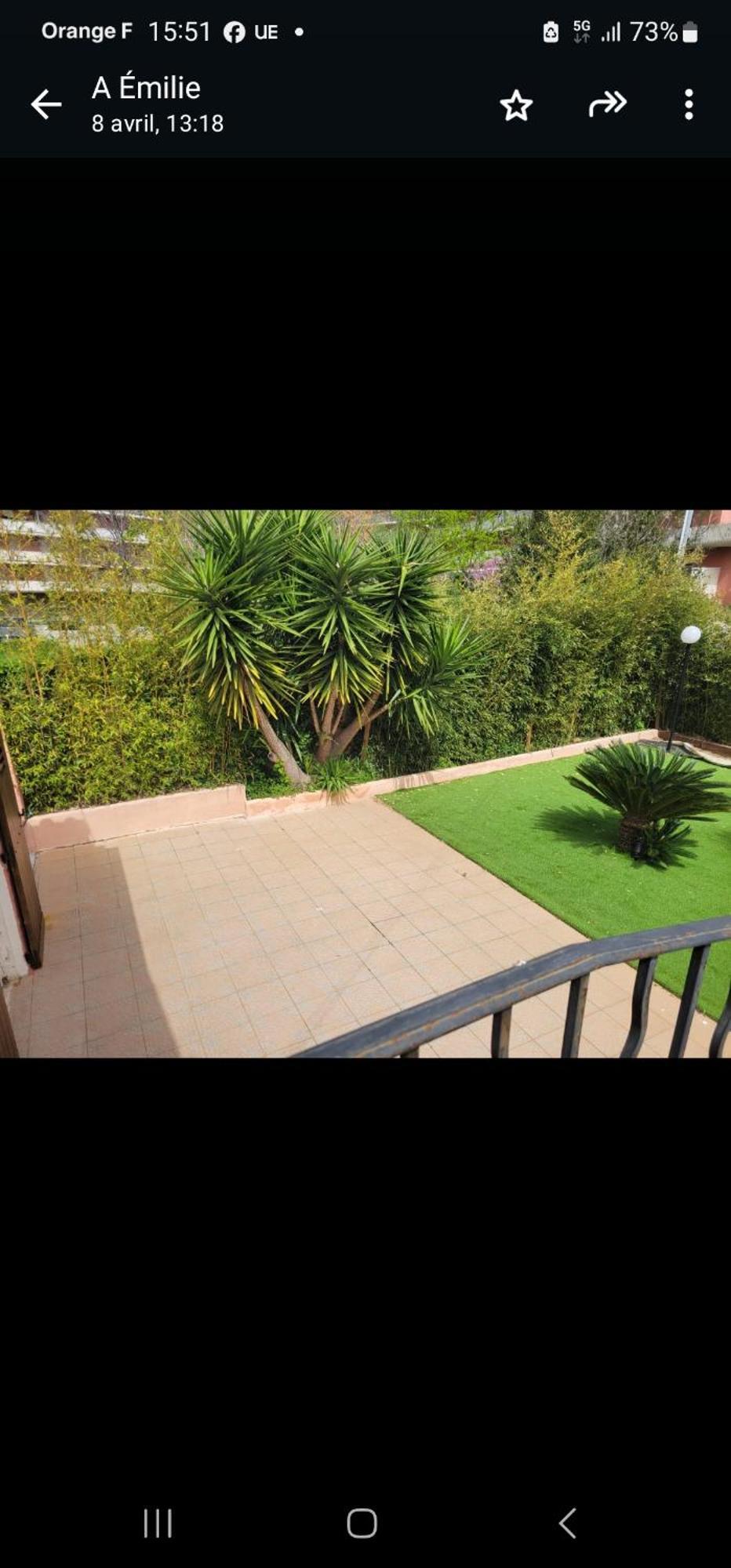Haut De Villa A 700 Metres De La Plage, Totalement Independant Et Accessible Par Un Escalier Exterieur Sainte-Maxime Eksteriør bilde